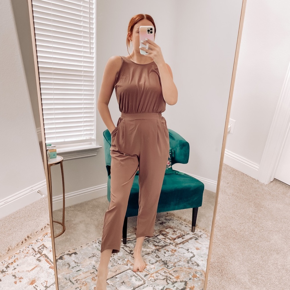 Athletic material Jumpsuit